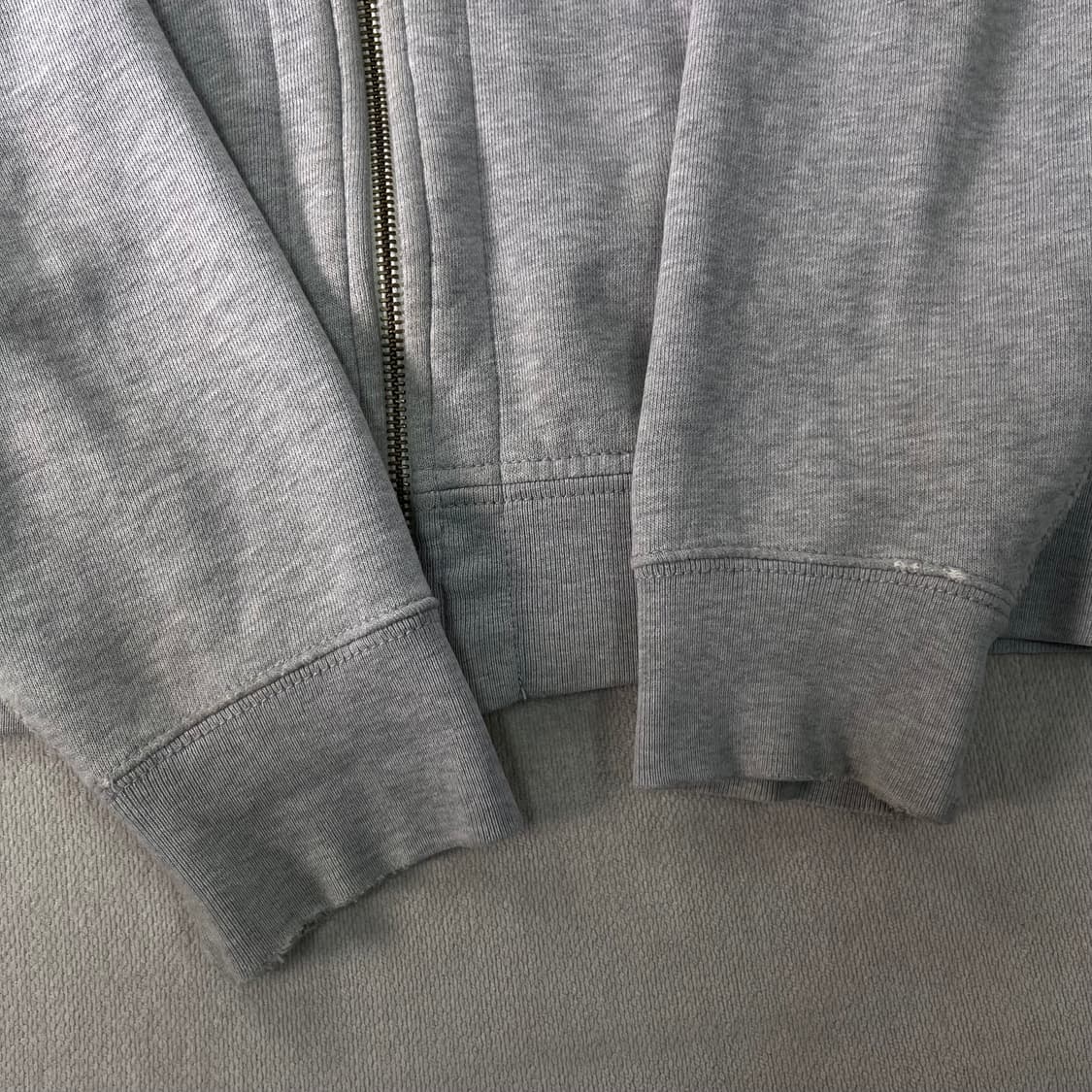 100 폴로 랄프로렌 와플 그레이 후드집업 상품이미지6