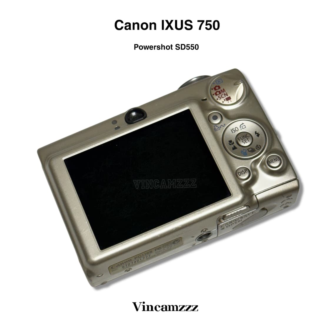 Canon 캐논 IXUS 익서스 750 디지털 카메라 상품이미지3