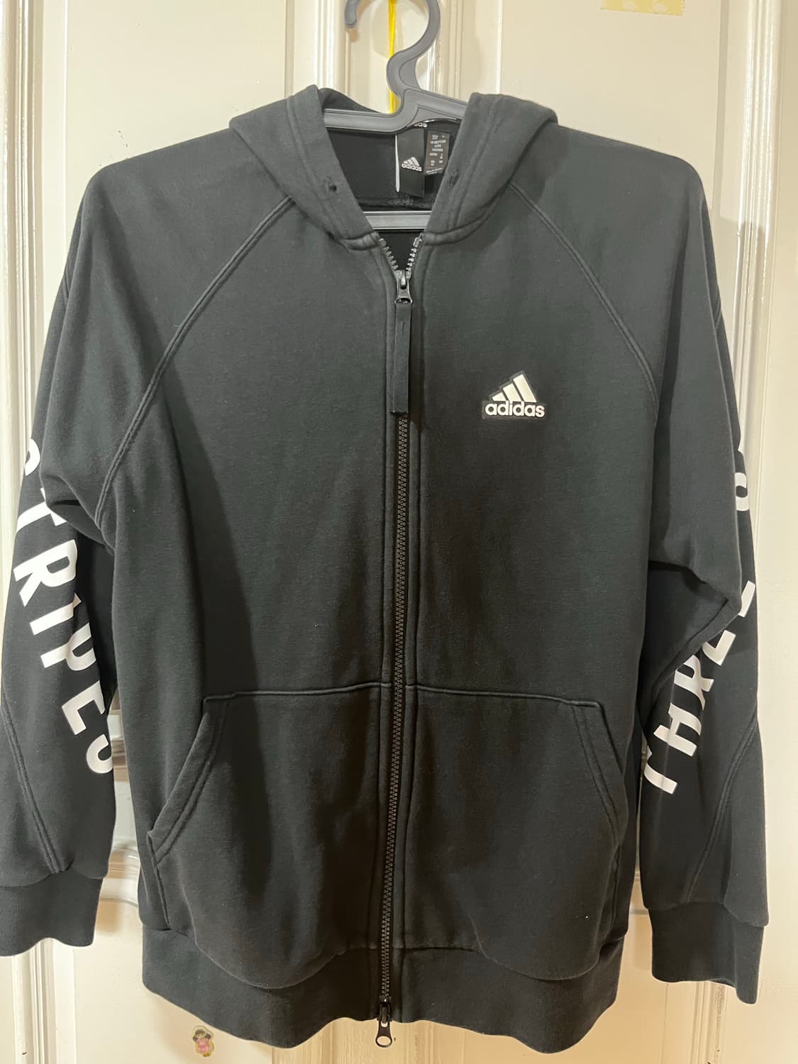 아디다스 후드집업 블랙 상품이미지1