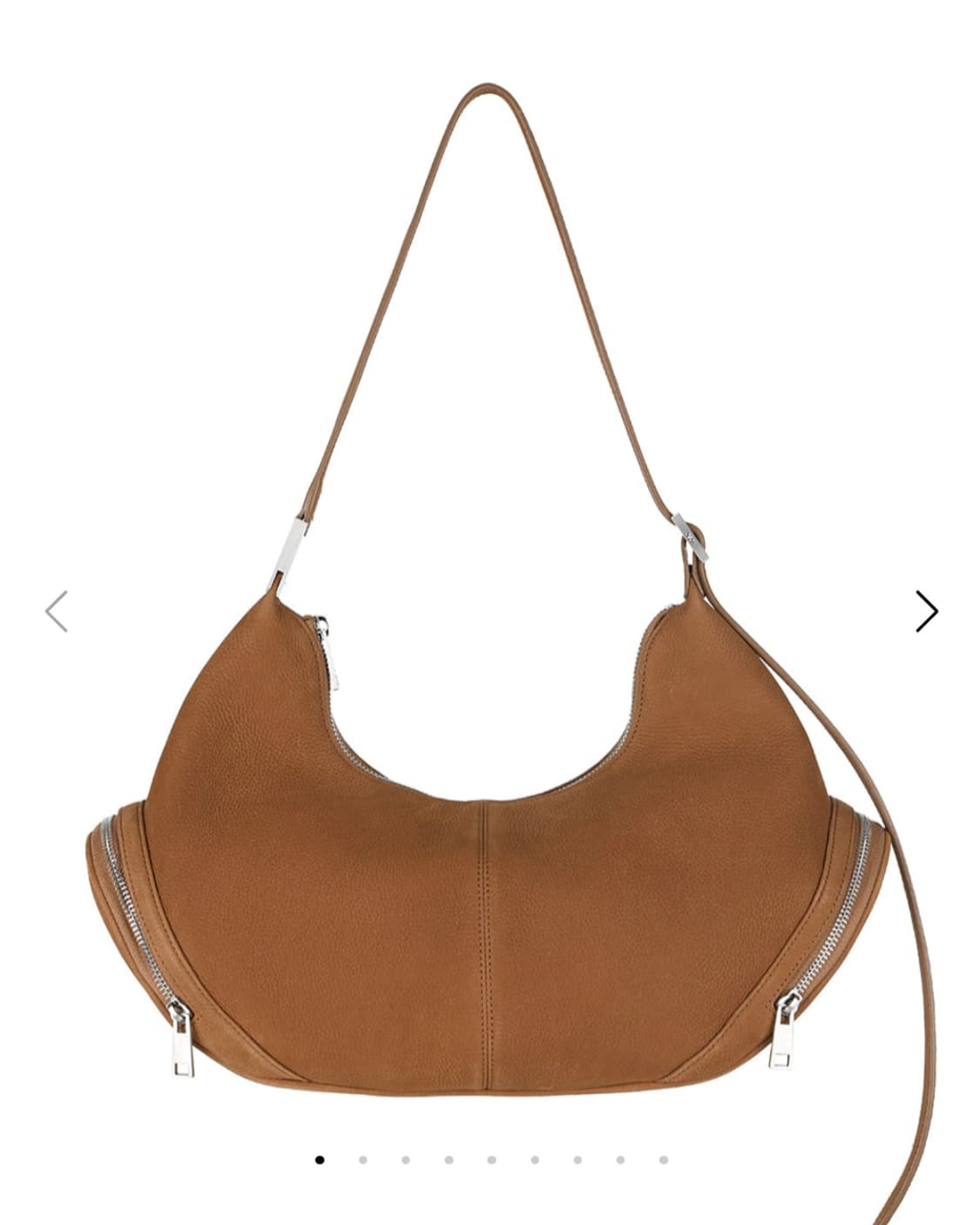 오소이 카고 호보백 라지 누벅 탠 osoi cargo hobo bag 상품이미지1