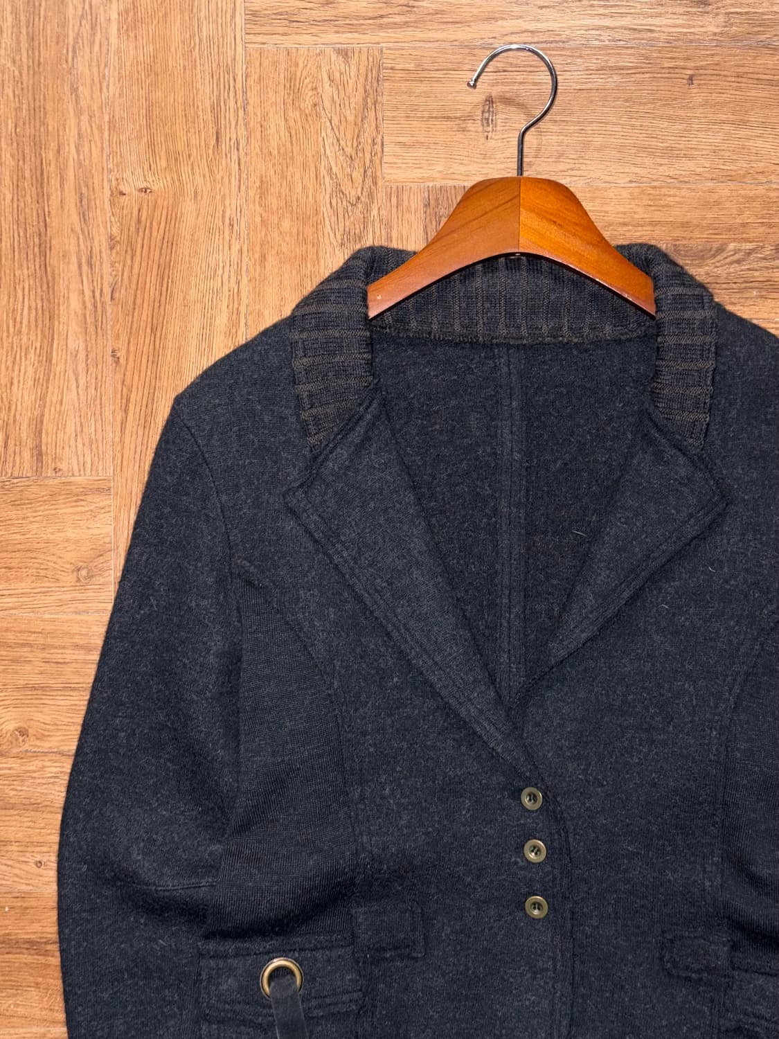 일본빈티지 디테일 모 자켓 상품이미지4