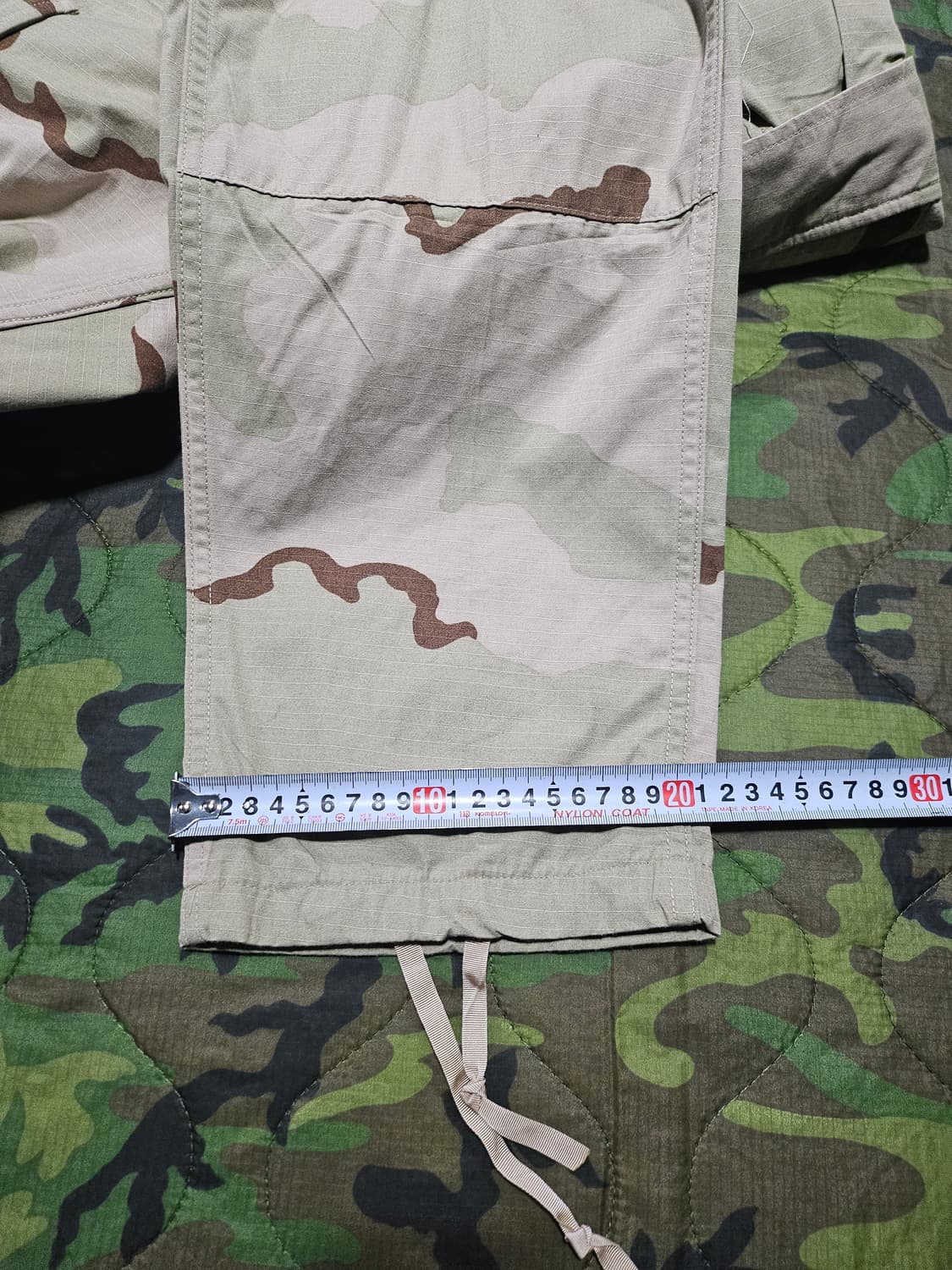 미군오리지날 사막삼색 bdu 팬츠 MR 상품이미지7