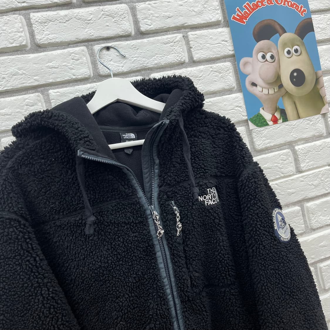 노스페이스 화이트라벨 블랙 스노우 플리스자켓-2XL 110 상품이미지2