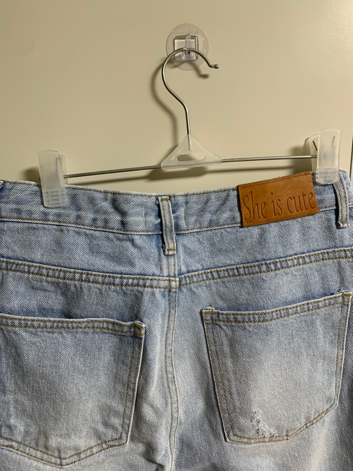 쉬이즈큐트 버디데님 라이트블루 1사이즈 상품이미지6