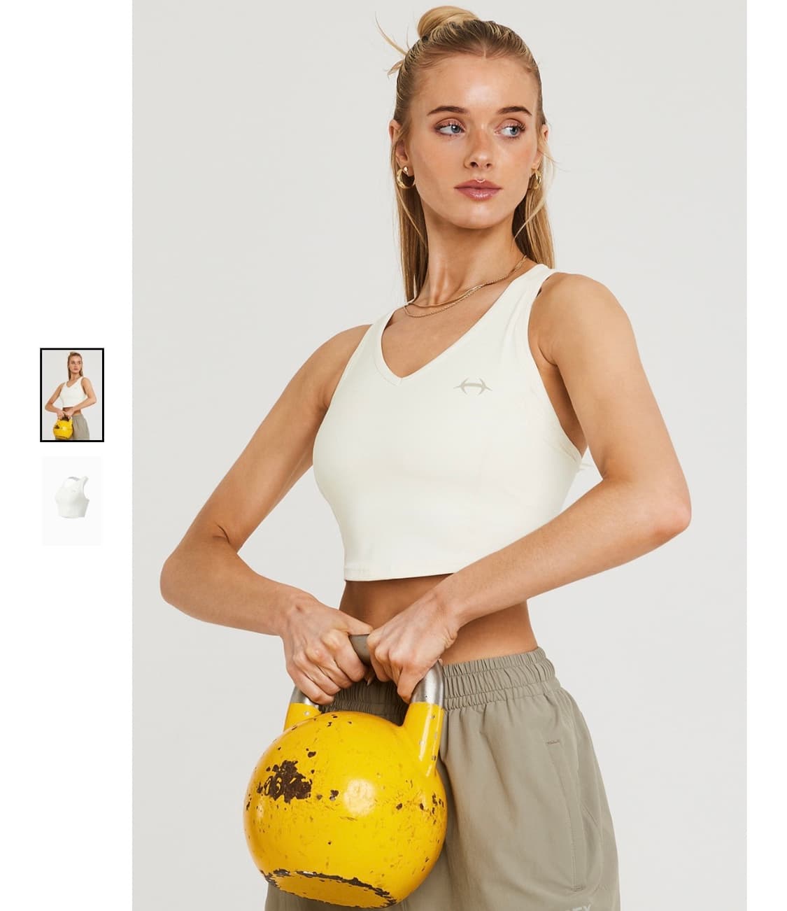 에이치덱스 HDEX 서포트 브이넥 라이닝 브라탑 상품이미지1