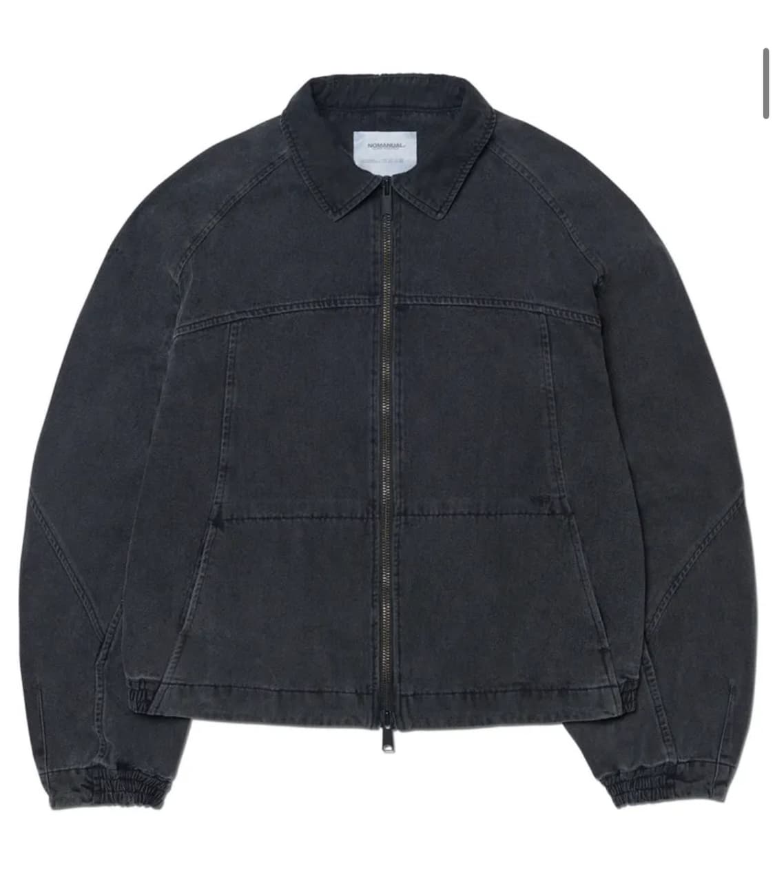 노매뉴얼 D.W DENIM JACKET - WASHED BLACK 상품이미지1