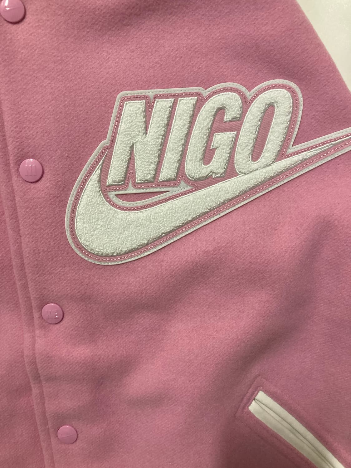 나이키 니고 바시티 자켓 m 팝니다 상품이미지3