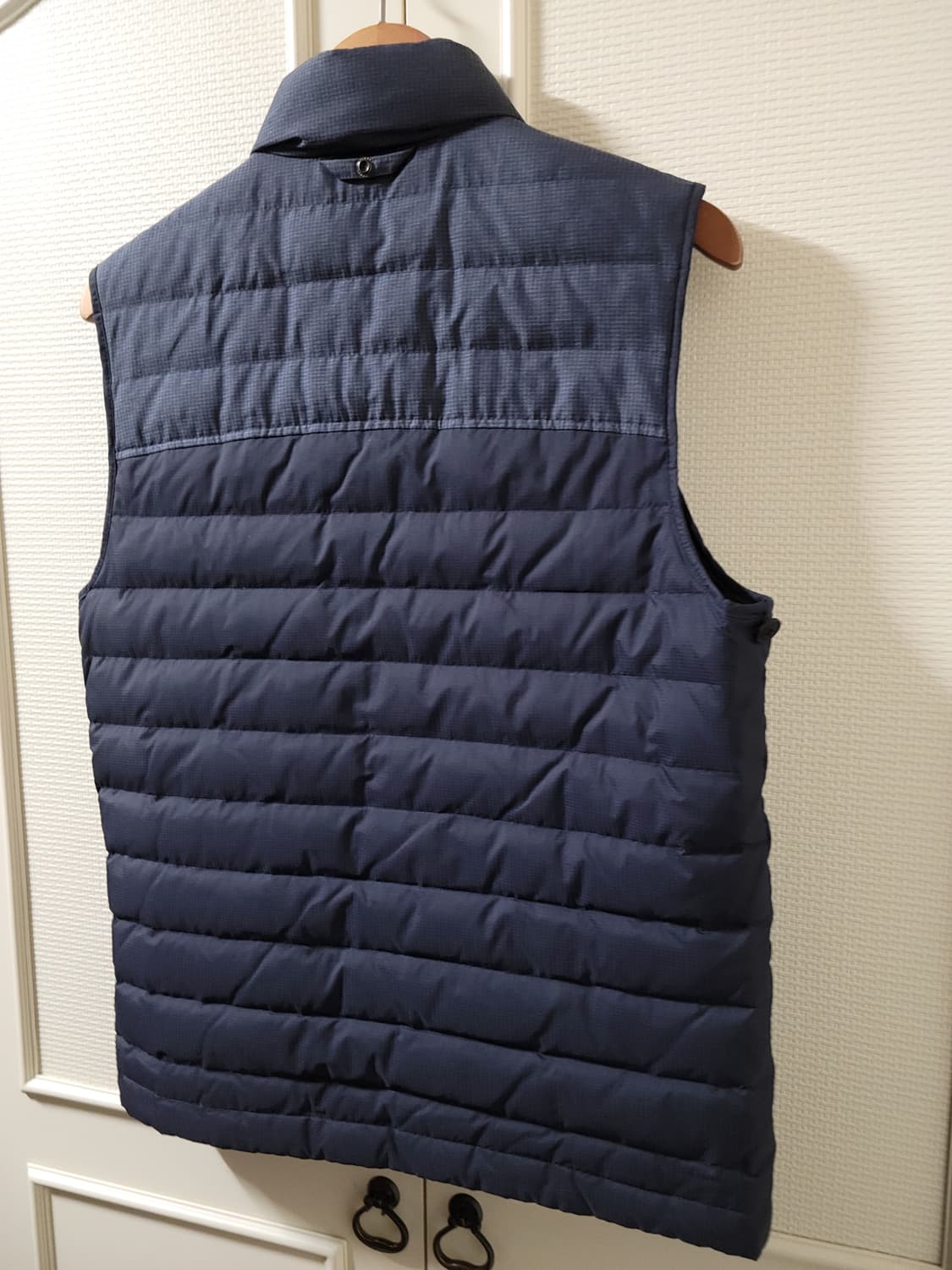 TOMMY 타미힐피거 남성 패딩 조끼 베스트 S사이즈(남성95) 네이비 상품이미지9