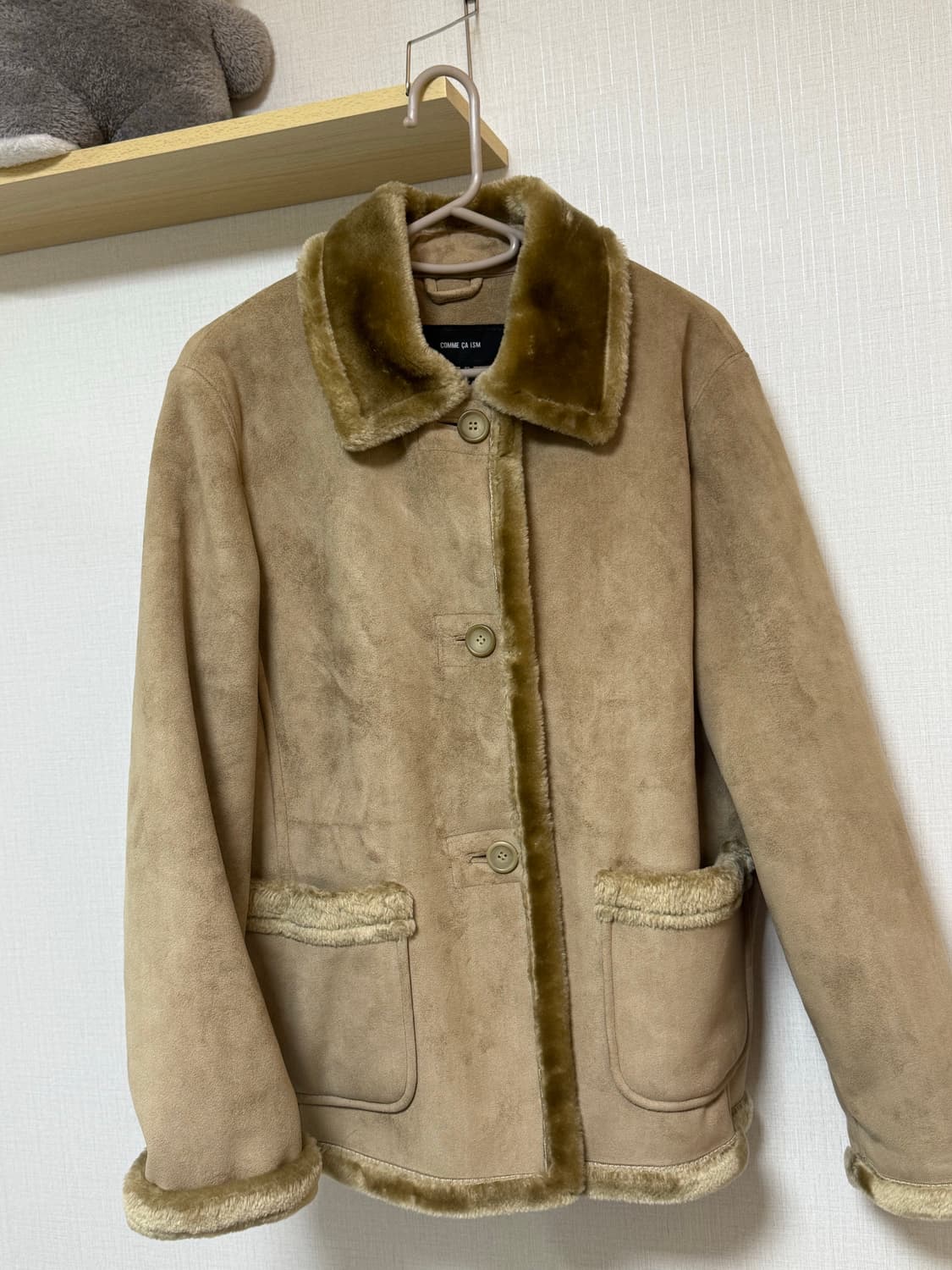 COMME CA ISM 무스탕 자켓 상품이미지1