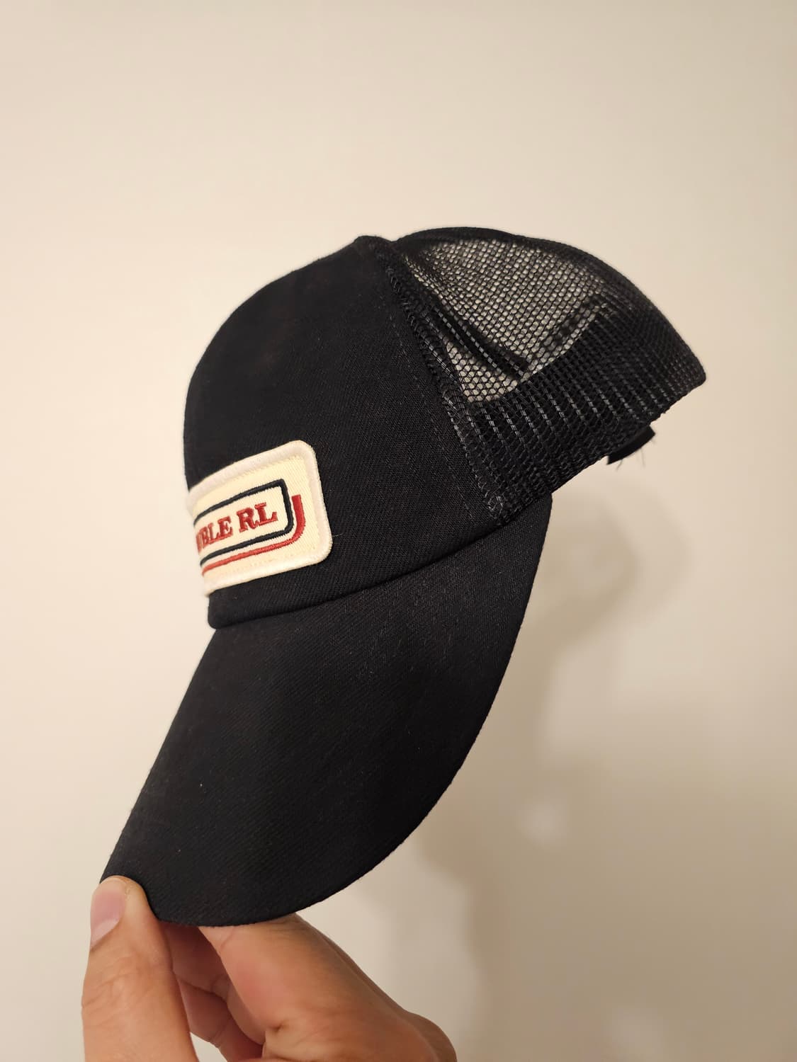 더블알엘 rrl 블랙 메쉬 캡 상품이미지1