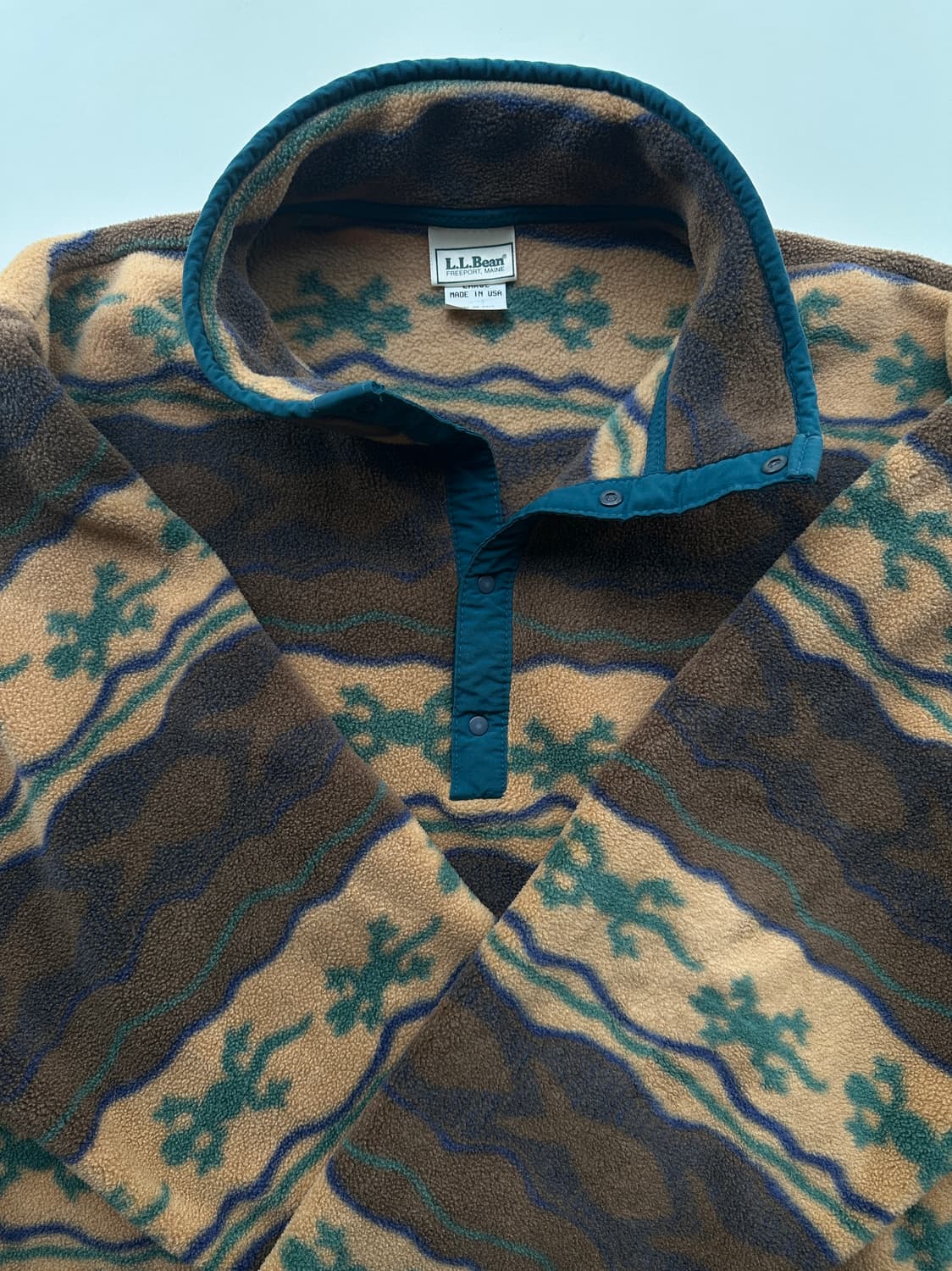 L.L.Bean Aztec Fleece Pullover 상품이미지5