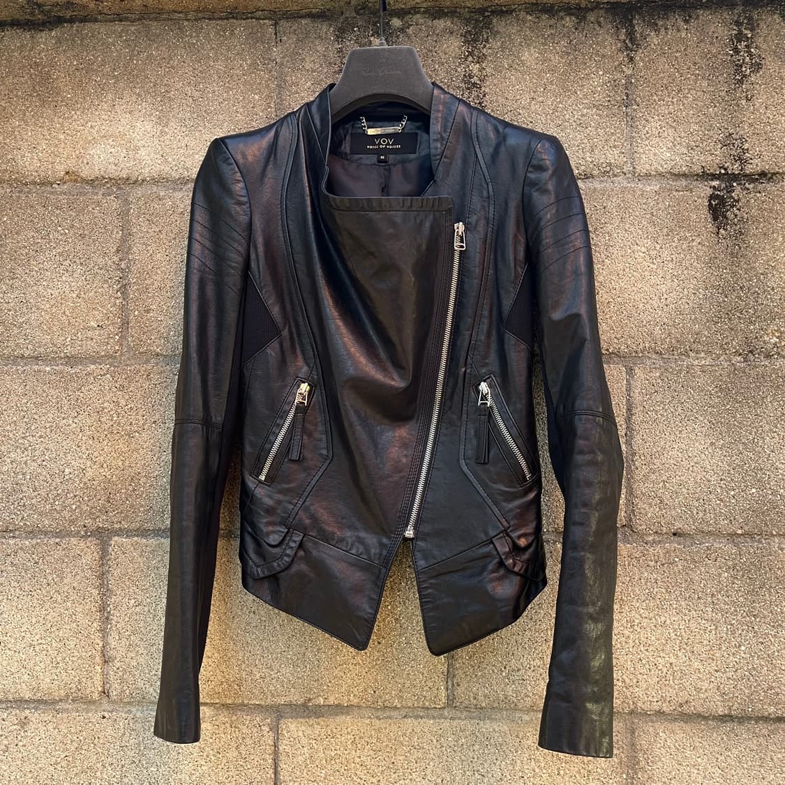 [55] VOV 아방가이드 양가죽 라이더 여성 자켓 상품이미지1