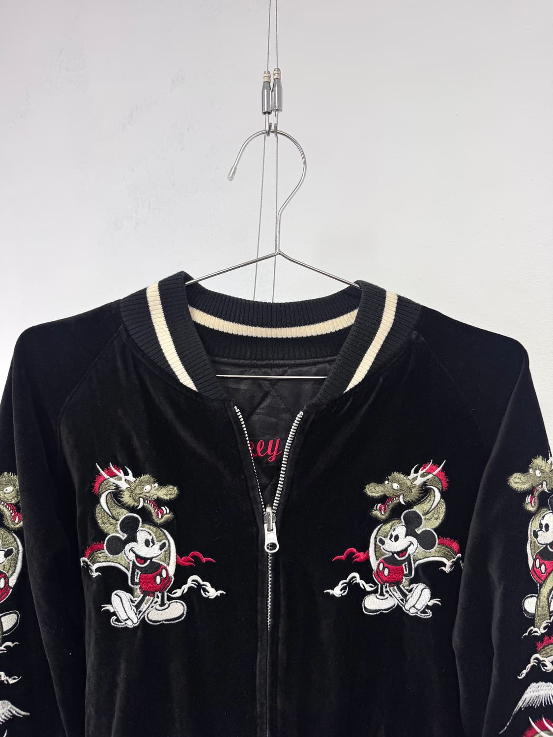 미키마우스 x 드래곤 자수 스카잔 상품이미지3