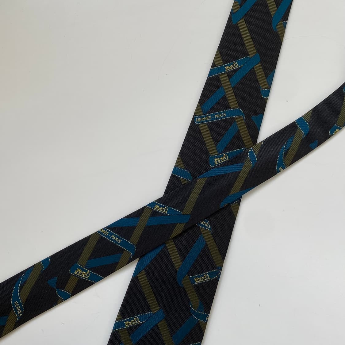 에르메스 모노그램 정품 넥타이 명품(HERMES) 상품이미지4
