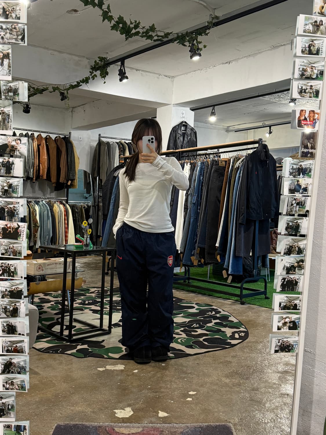 나이키 아스날 트랙팬츠 네이비 상품이미지4