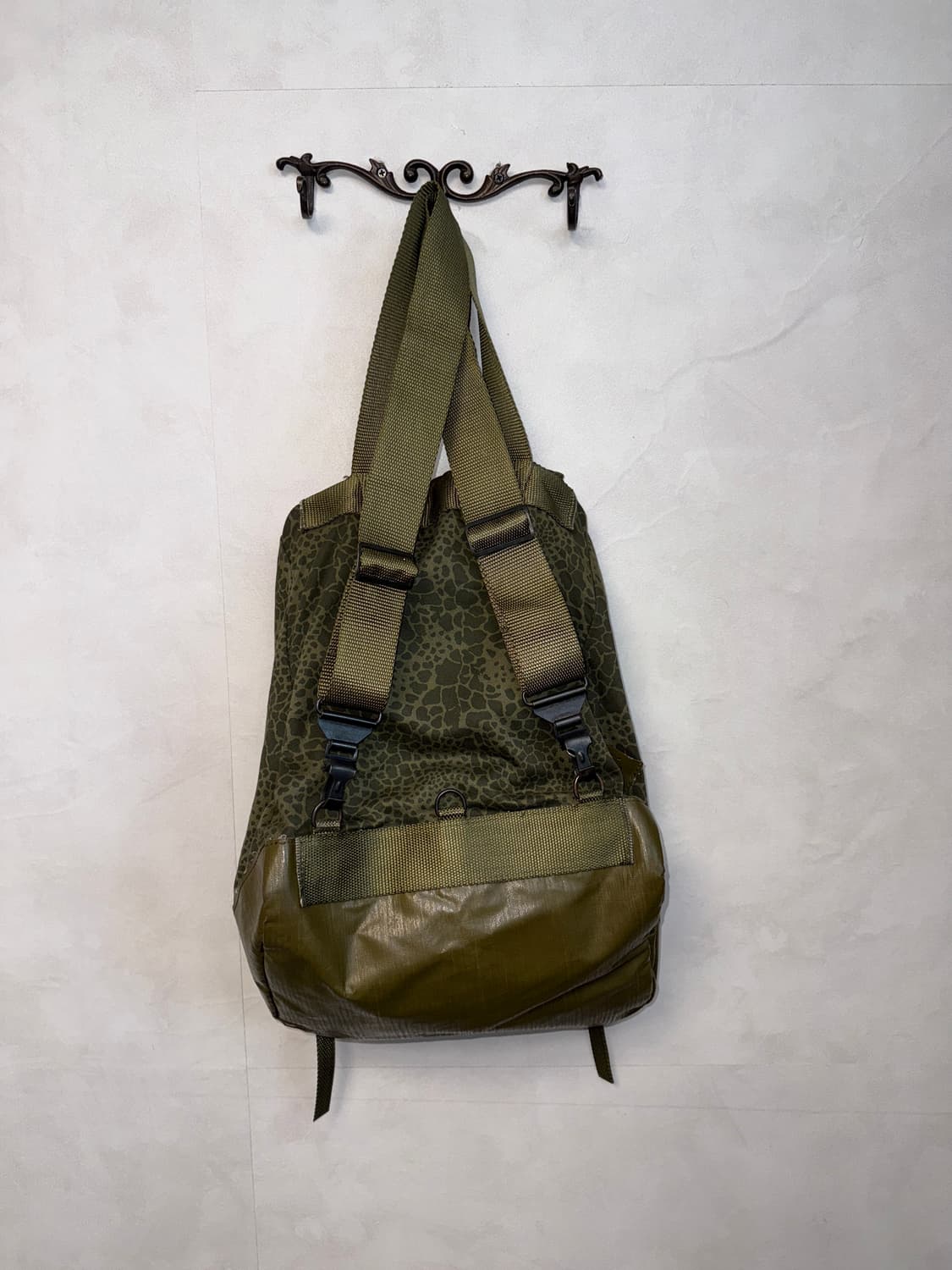 Ash khaki leopard military backpack 상품이미지3