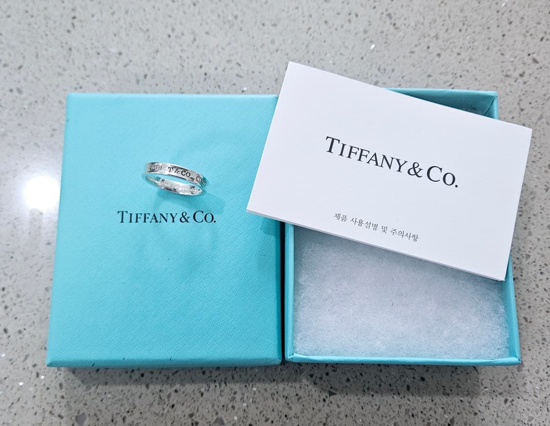 티파니앤코 1837 네로우 실버 반지 [us8/국내17호] [정품] 상품이미지4