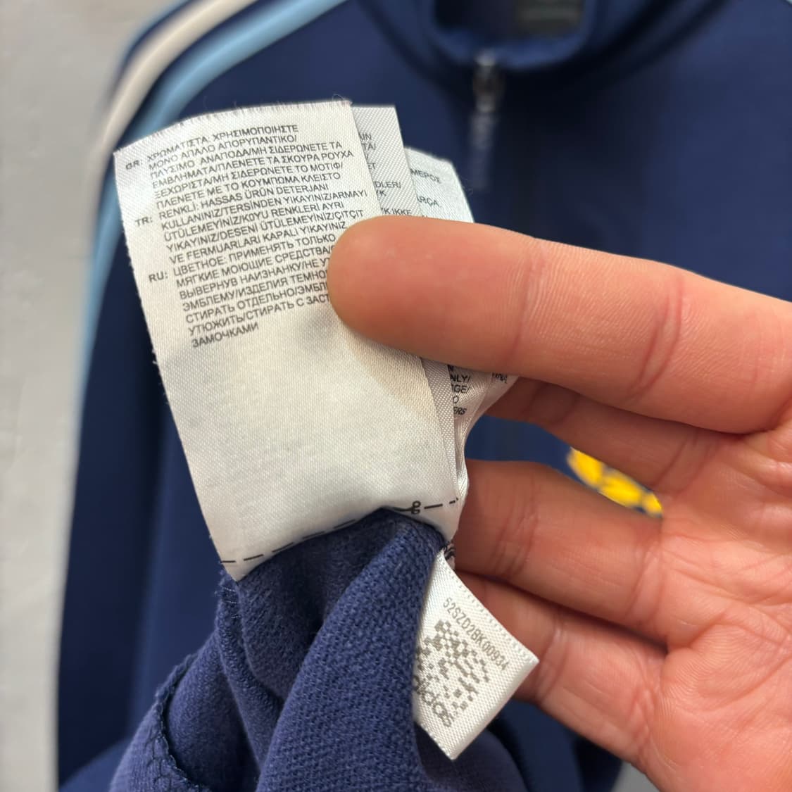 아디다스 아르헨티나 핸드 오브 갓 트랙탑 져지 M 상품이미지10