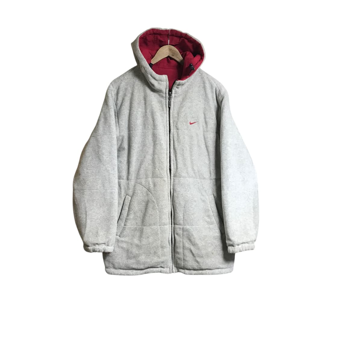 나이키 90s 빅로고 후리스 양면 점퍼 상품이미지5