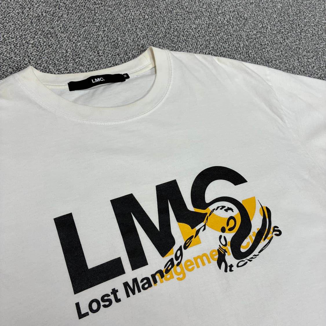 <LMC 백 프린팅 반팔 티셔츠> No.1708 상품이미지8