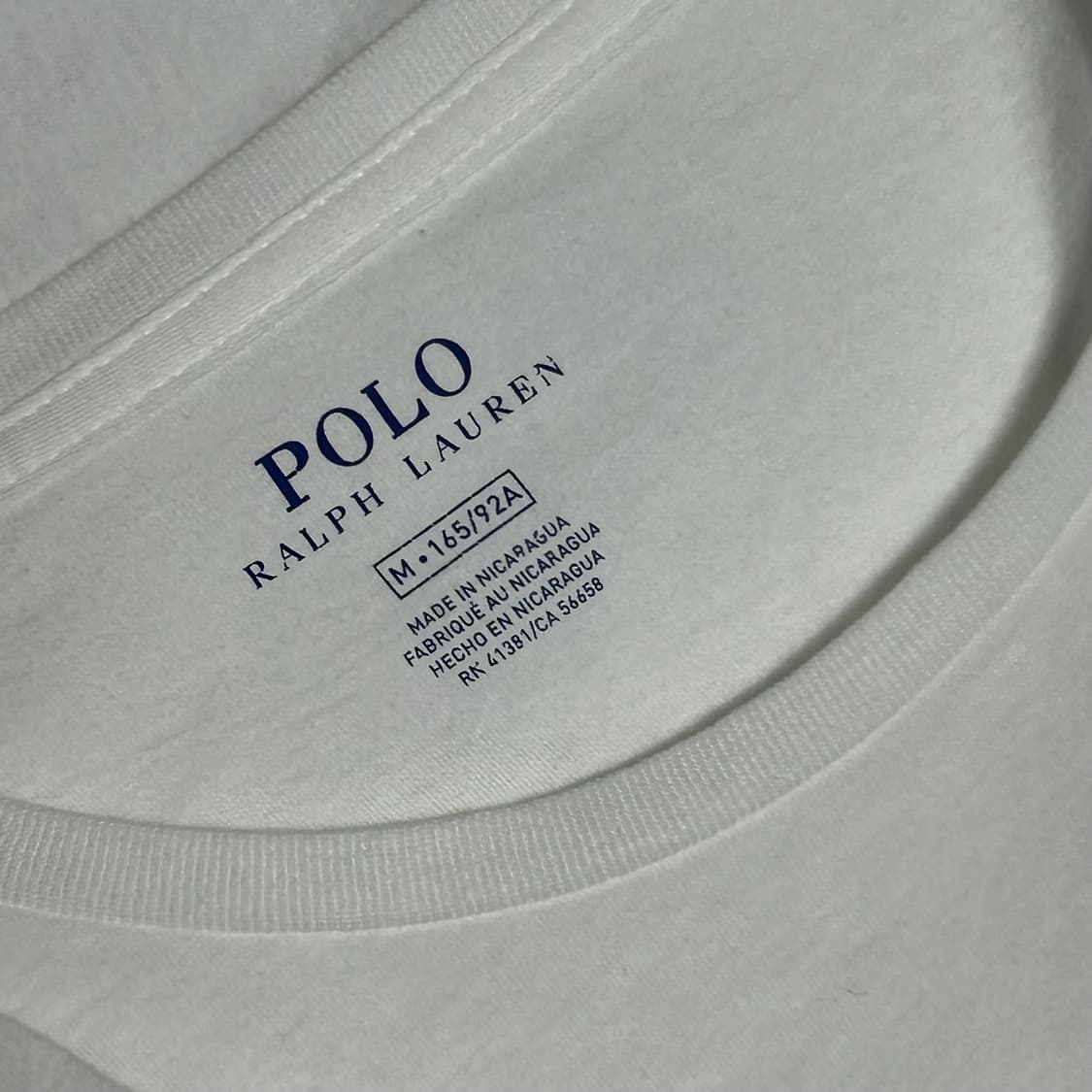 M 폴로랄프로렌 여성용 화이트 반팔티 상품이미지4