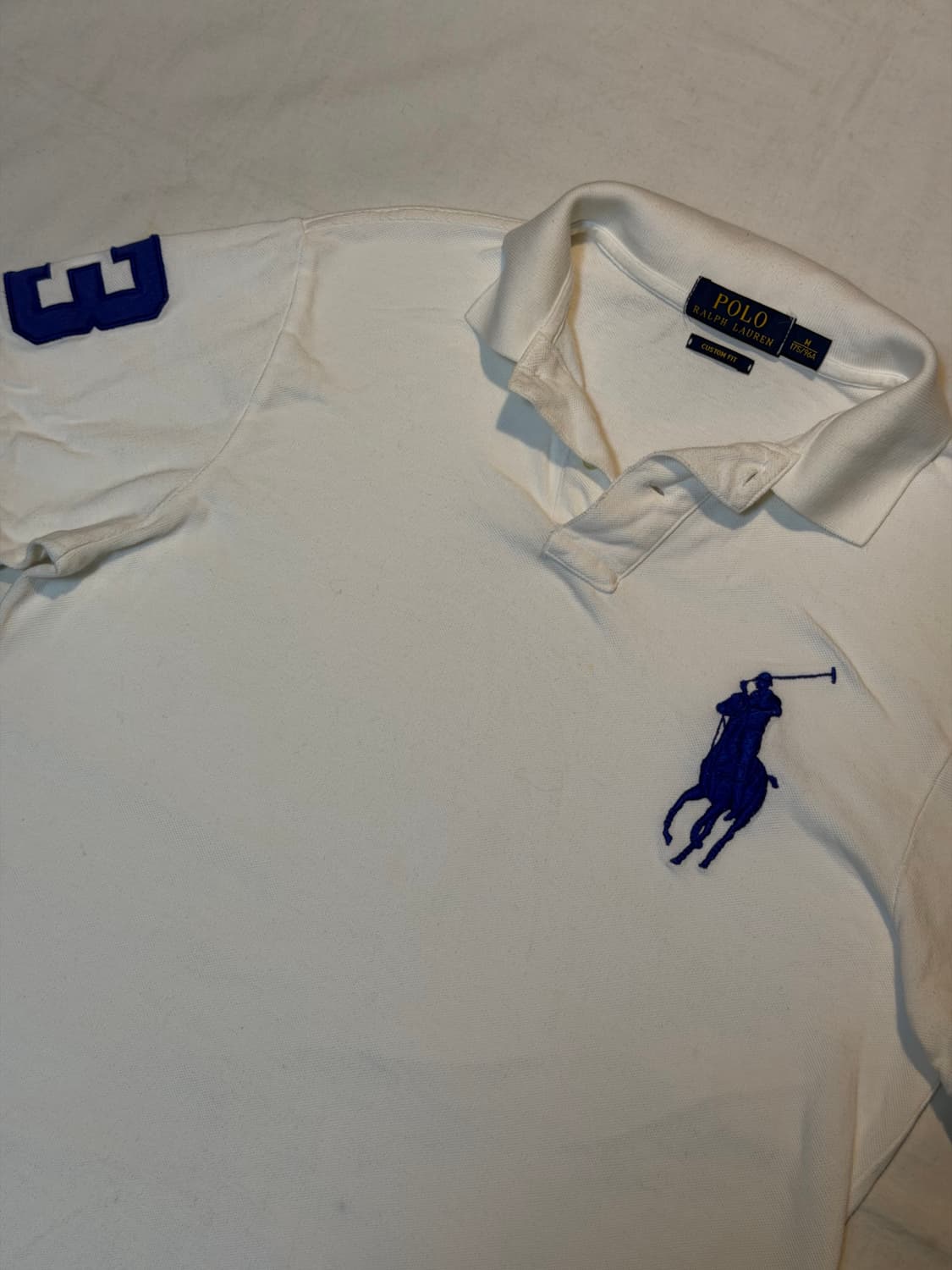 폴로 랄프로렌 빅포니 치프키프 카라티 네이비 화이트 상품이미지2