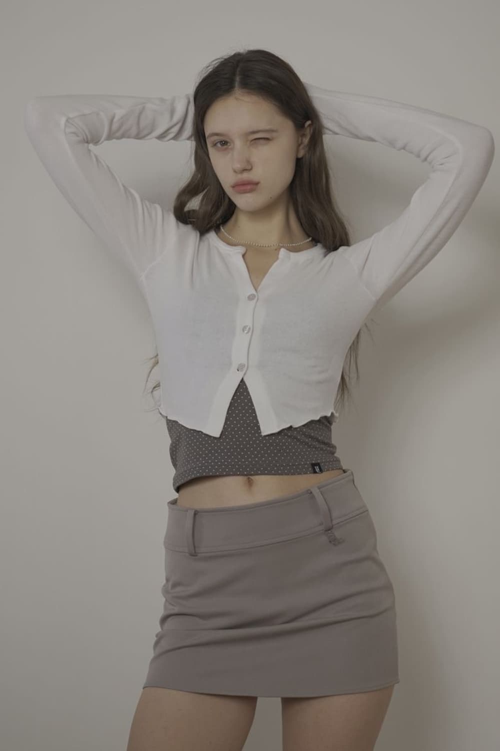 (새 상품) 벨리아르 마시멜로 가디건 화이트 상품이미지6