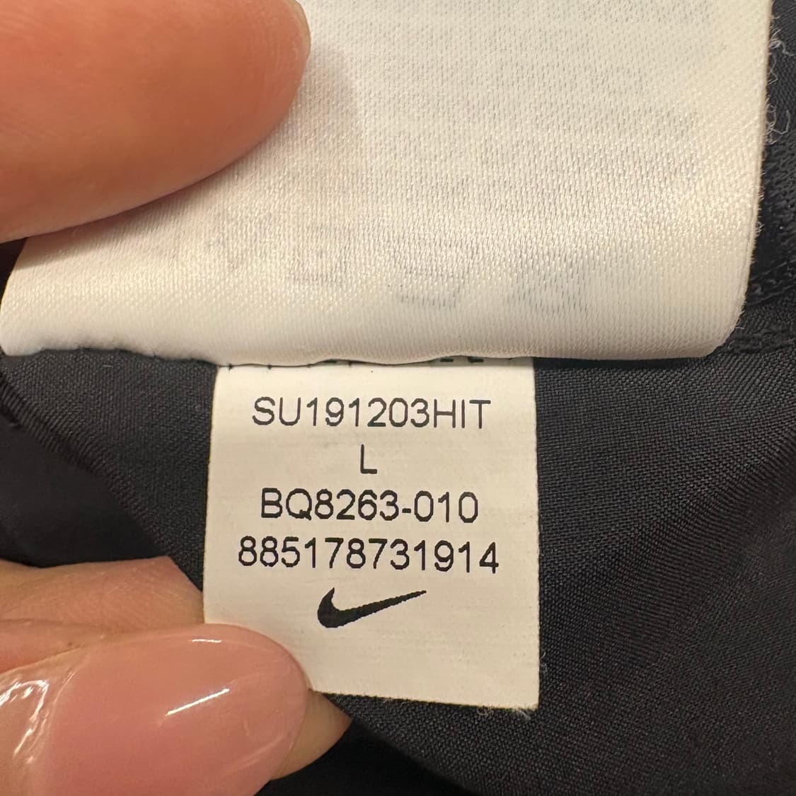 [정품/L,100] 나이키 에센셜 후드 바람막이 자켓 b18 상품이미지8