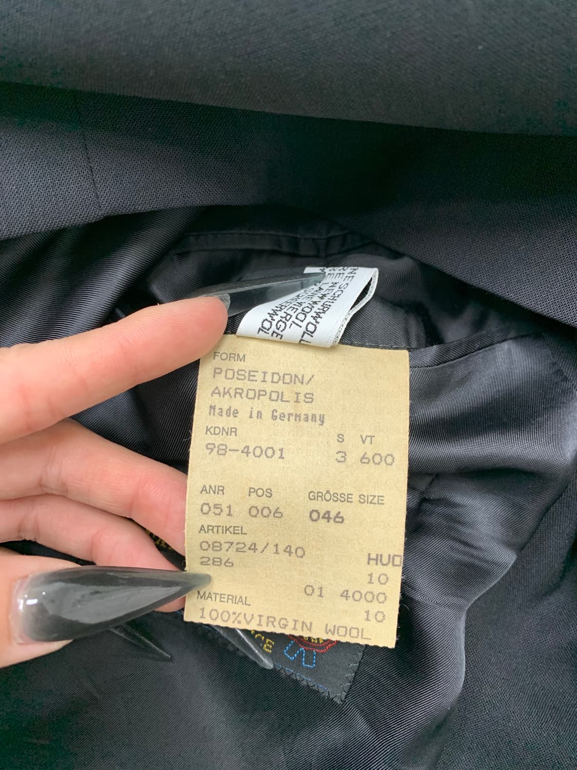 휴고 보스 블랙 블레이저 #329 상품이미지7