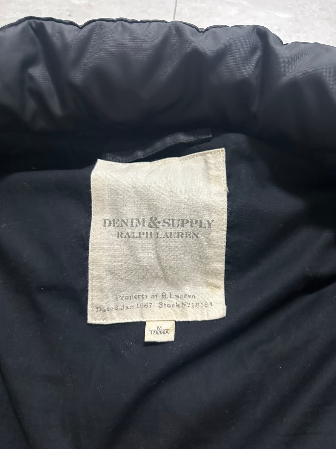 폴로 데님앤서플라이 패딩조끼 M 상품이미지3