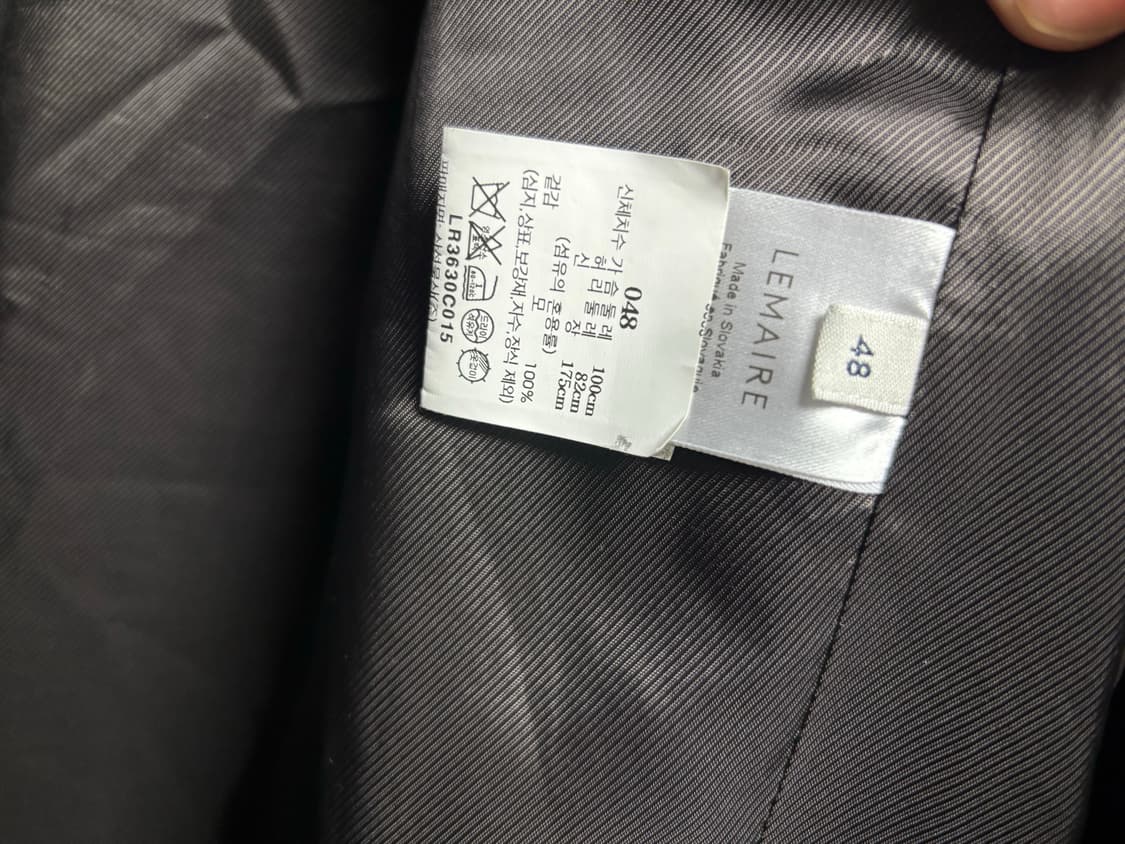 (48) 르메르 맥시 더블 브레스티드 코트 펭귄 상품이미지4