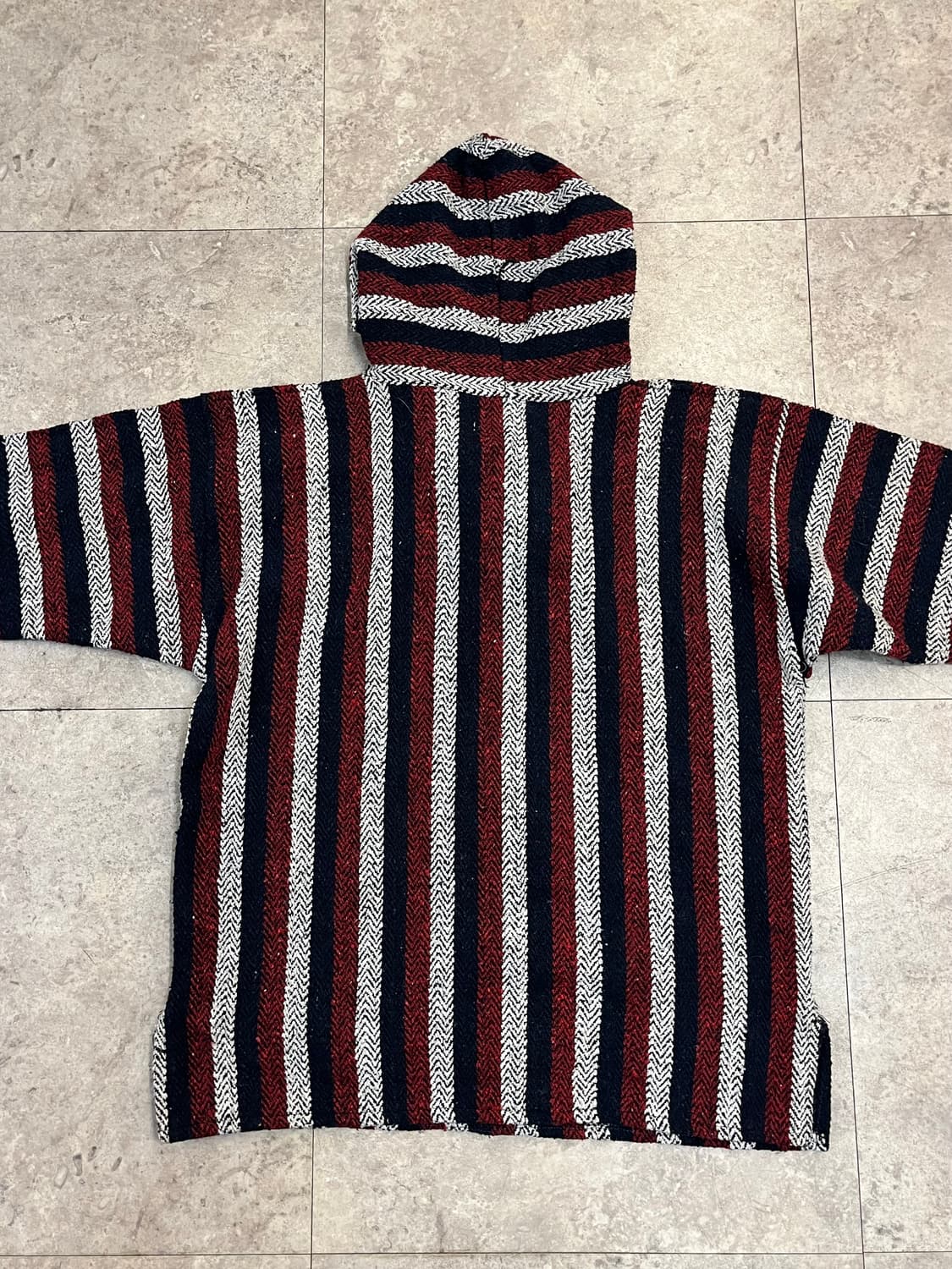 빈티지 맥시칸 바하 후드 레드 S #csz2563 상품이미지8