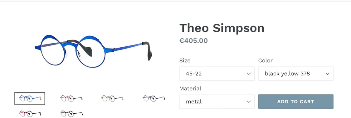 테오 theo 작가 디자이너 개그맨 예술가 미술가 벨기에 안경 0072 상품이미지6