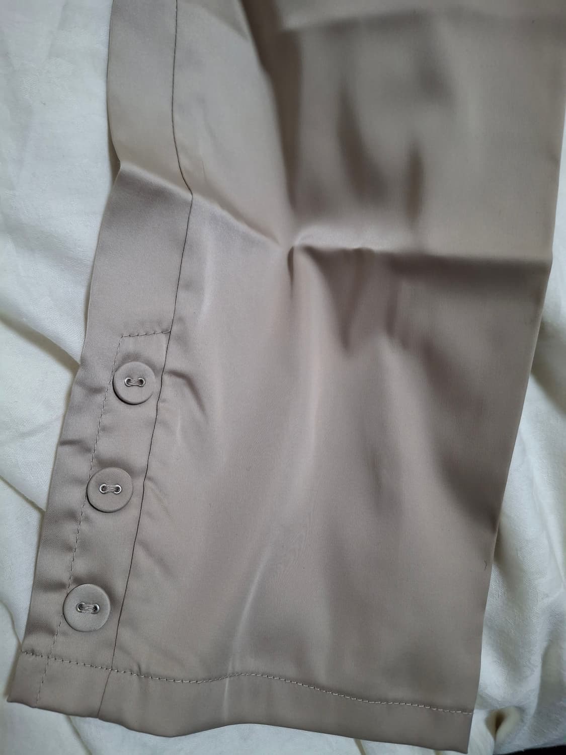 얇은여성바지 27 후들후들폴리에스터94% 신축성 약간있고 광택 실크느낌 상품이미지7