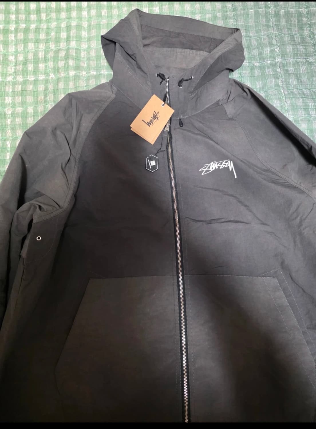 스투시 웨이브 다이 비치 쉘 자켓 xl 105 상품이미지1