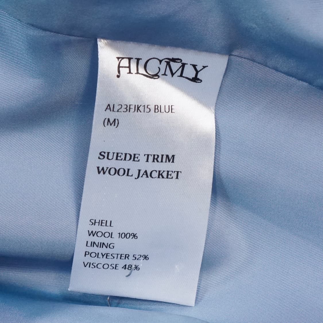 ALCMY 알크미 스웨이드 트림 자켓 상품이미지9