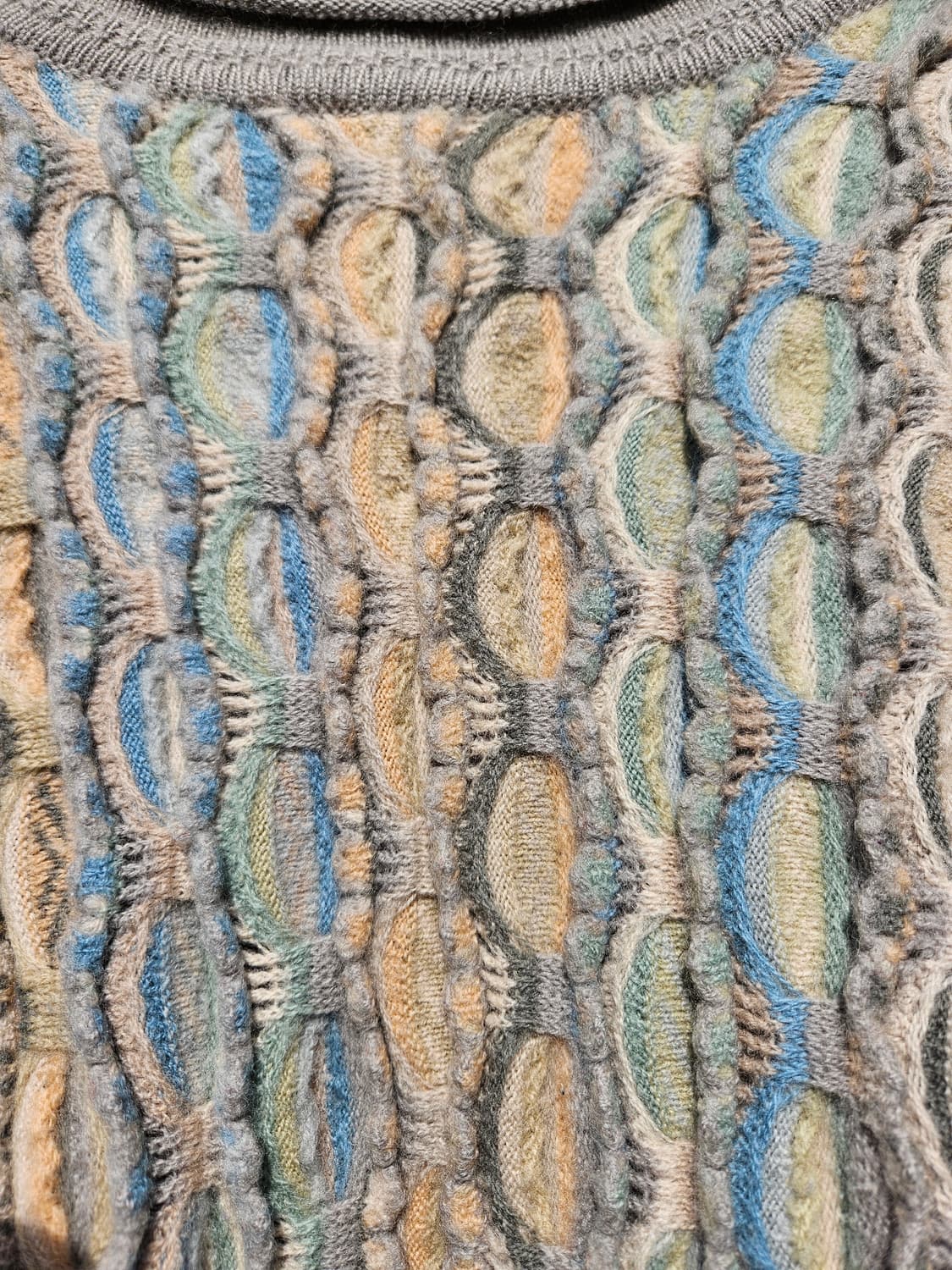 Coogi 쿠지 케이블 니트 (M, 루즈핏 95)
 상품이미지6