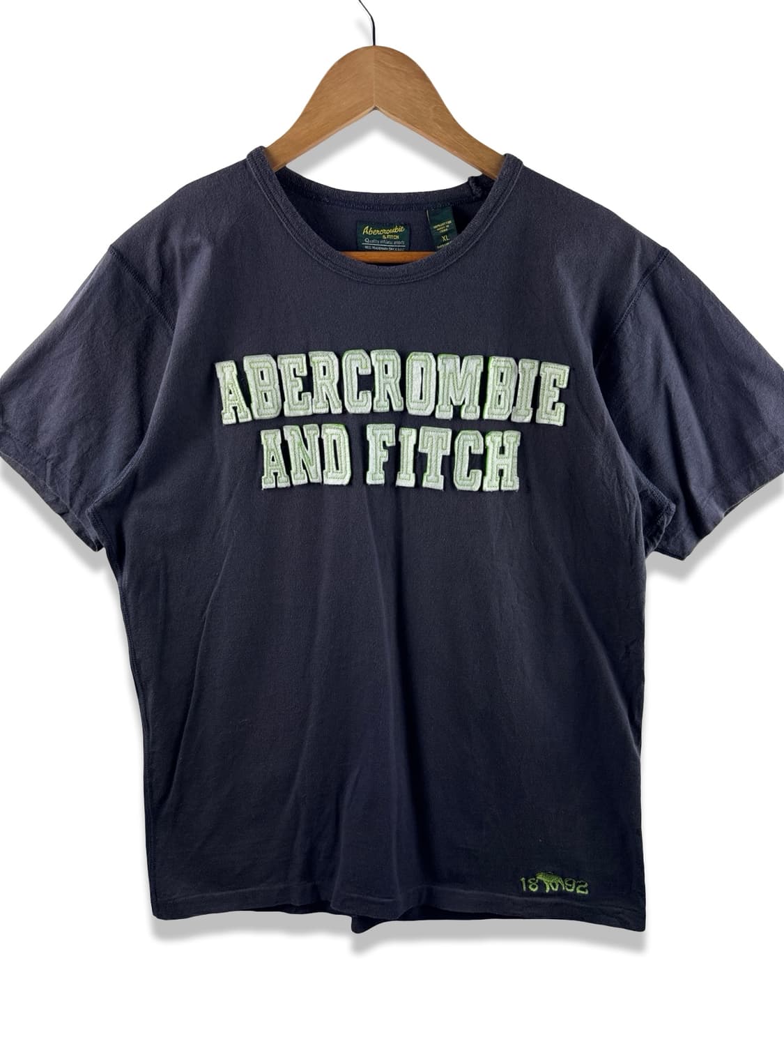 아베크롬비 싱글스티치 네이비 반팔티셔츠2226 상품이미지1