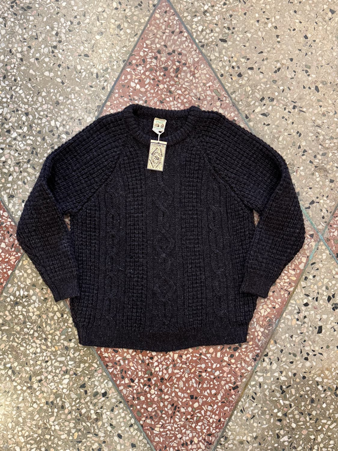 Inishowen 아란 니트 스웨터 (XL) 상품이미지1