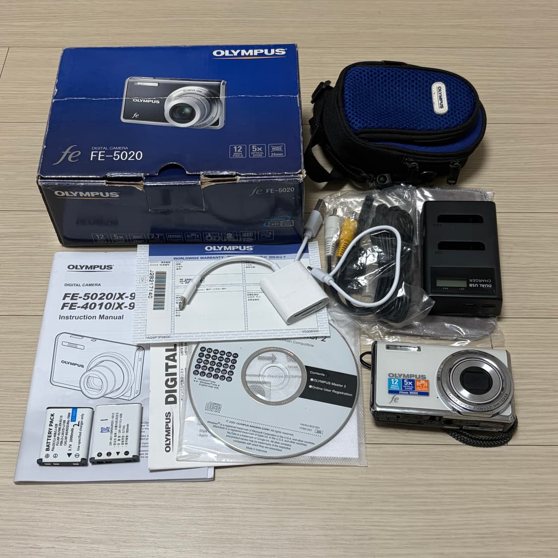 올림푸스 디카 FE 5020 민트급 풀박스 상품이미지1