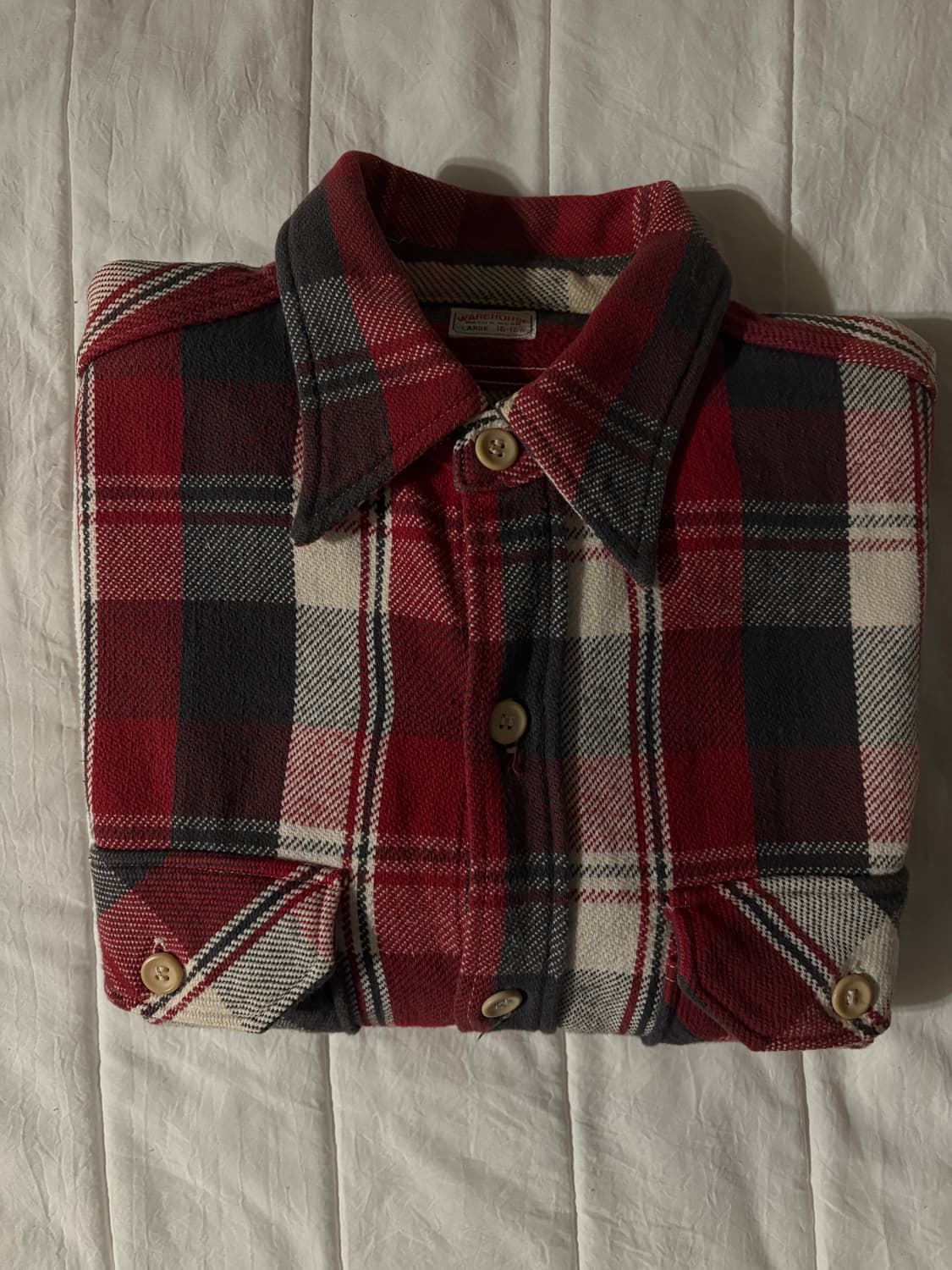 WAREHOUSE&CO VTG LS SHIRT 상품이미지1