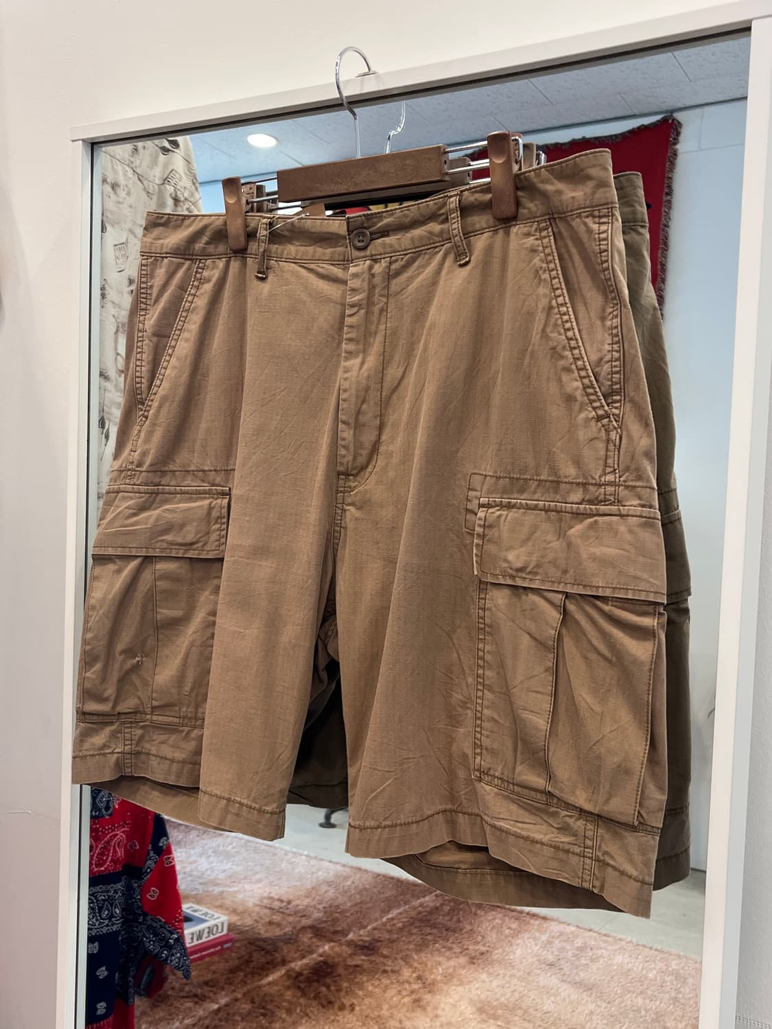 Levis 리바이스 립스탑 카고 하프 팬츠 (36-37inch) 상품이미지1