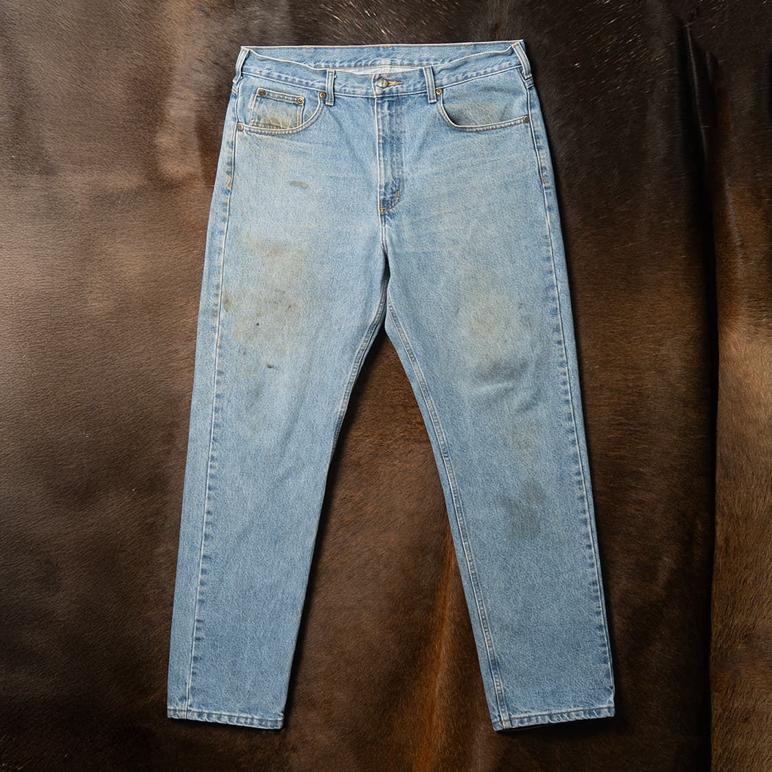 [36] 칼하트 B18 스톤워시 스트레이트 핏 데님팬츠 MB-1379  상품이미지1