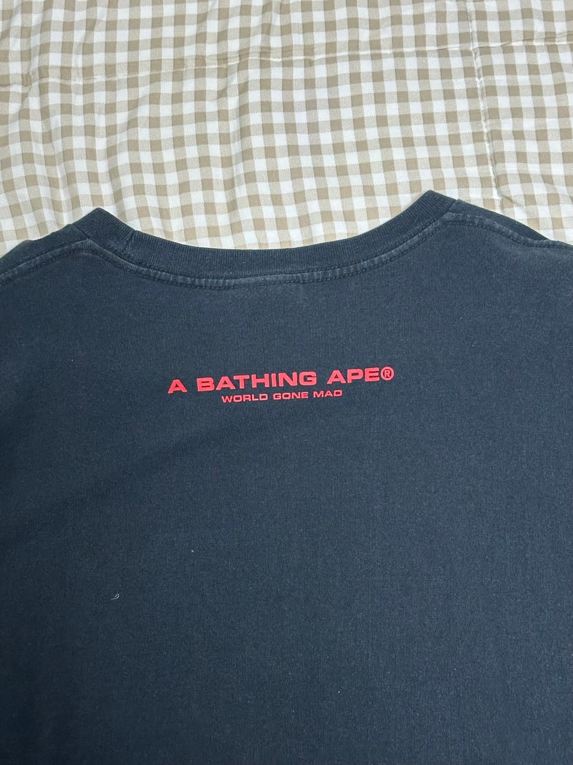 2XL 베이프 롱슬리브 블랙 상품이미지5