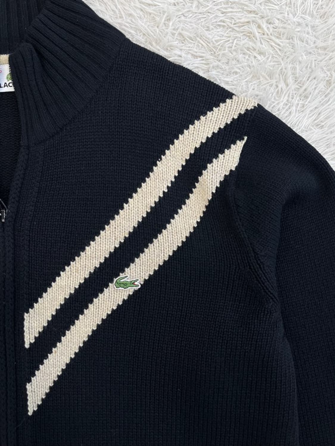 라코스테 니트 집업 가디건/#431 상품이미지2