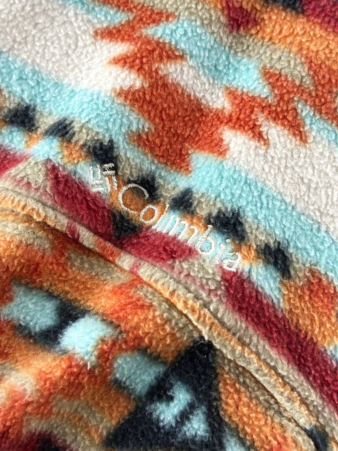 콜롬비아 사우스웨스턴 패턴 플리스 자켓 상품이미지5