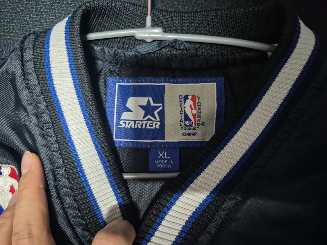 90's 스타터 X NBA 올랜도 매직 올드스쿨 웜업 XL 상품이미지3