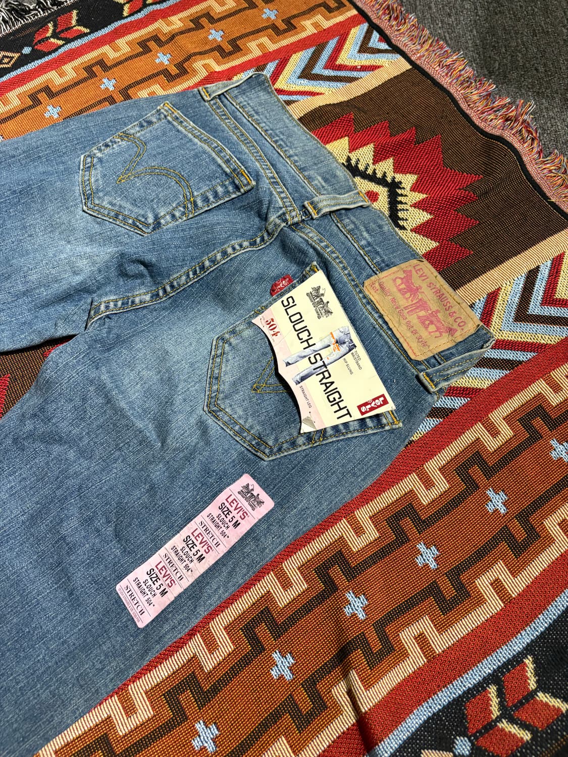 리바이스 504 슬라우치 핏 데님팬츠(새상품) 상품이미지4