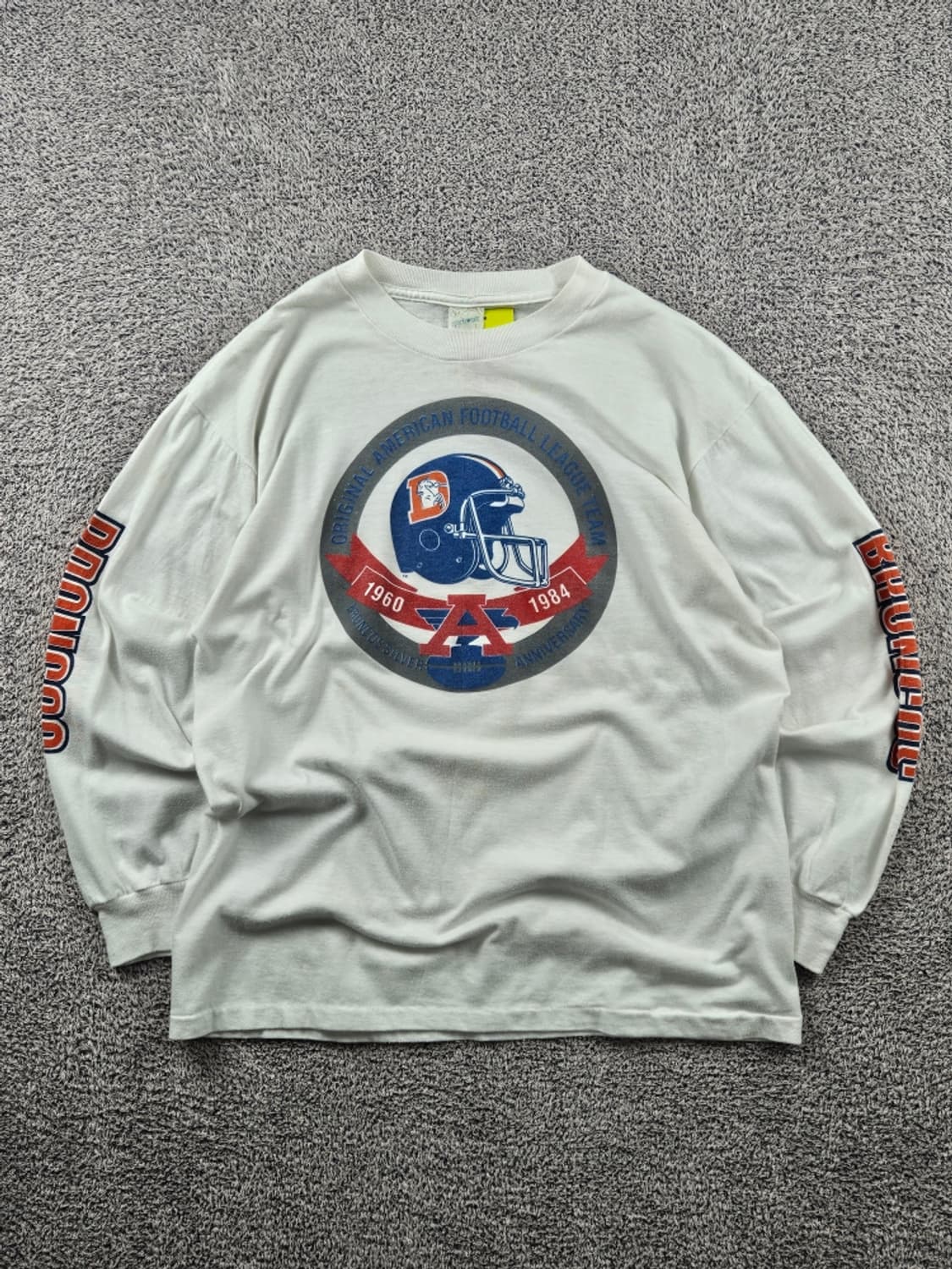 USA 스포츠웨어 브롱코스 싱글스티치 롱슬리브 ( L ) / 11131 상품이미지1