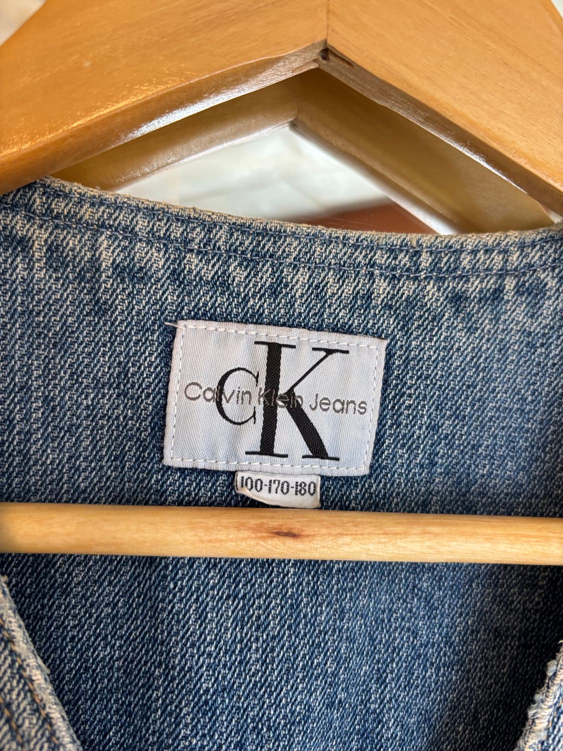 ck 데님베스트 상품이미지3